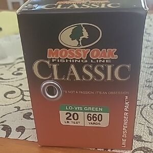 Mossy Oak Classic Fishing Line - Lo-Vis Green